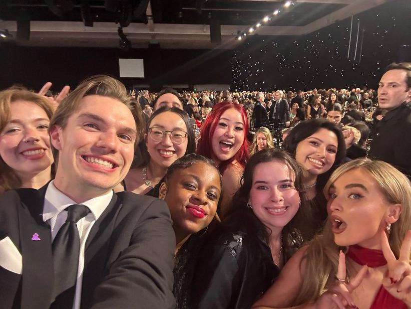 Reps with Sabrina Carpenter at the Person of the Year Gala┃GRAMMY U